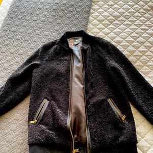 Black Pendleton Bomber Jacket